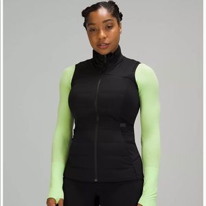Lululemon Black Down For It All Vest
